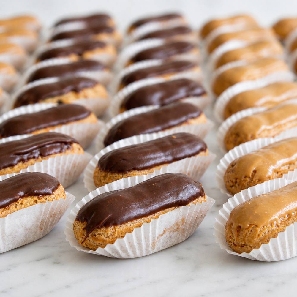 Éclairs assortment